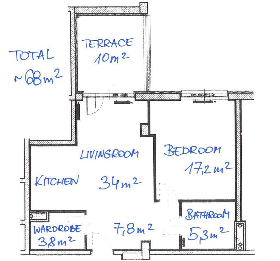 Apartmán Torre Verona - 70m2, Terrace, Garage